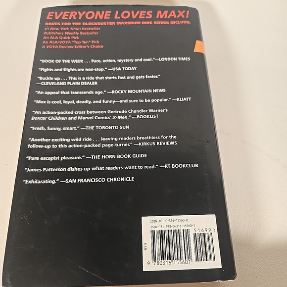 Books of Bestselling Series Maximum Ride by James Patterson Lot Of 6 - Picture 7 of 16